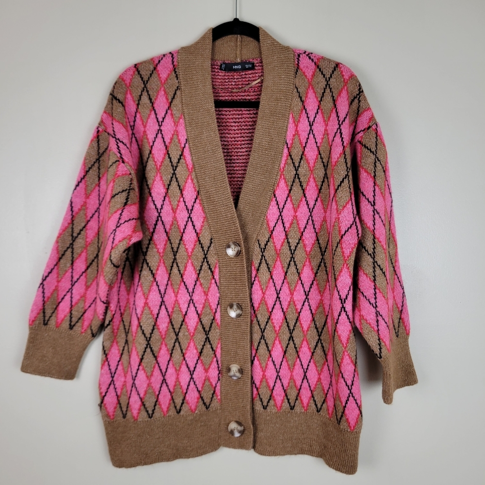 Mango Rombi Cardigan